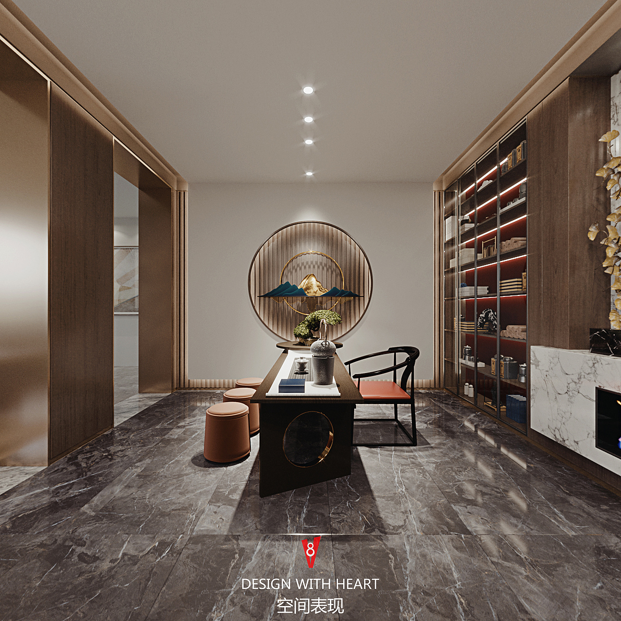 V8空间表现 | 混搭办公室赏析