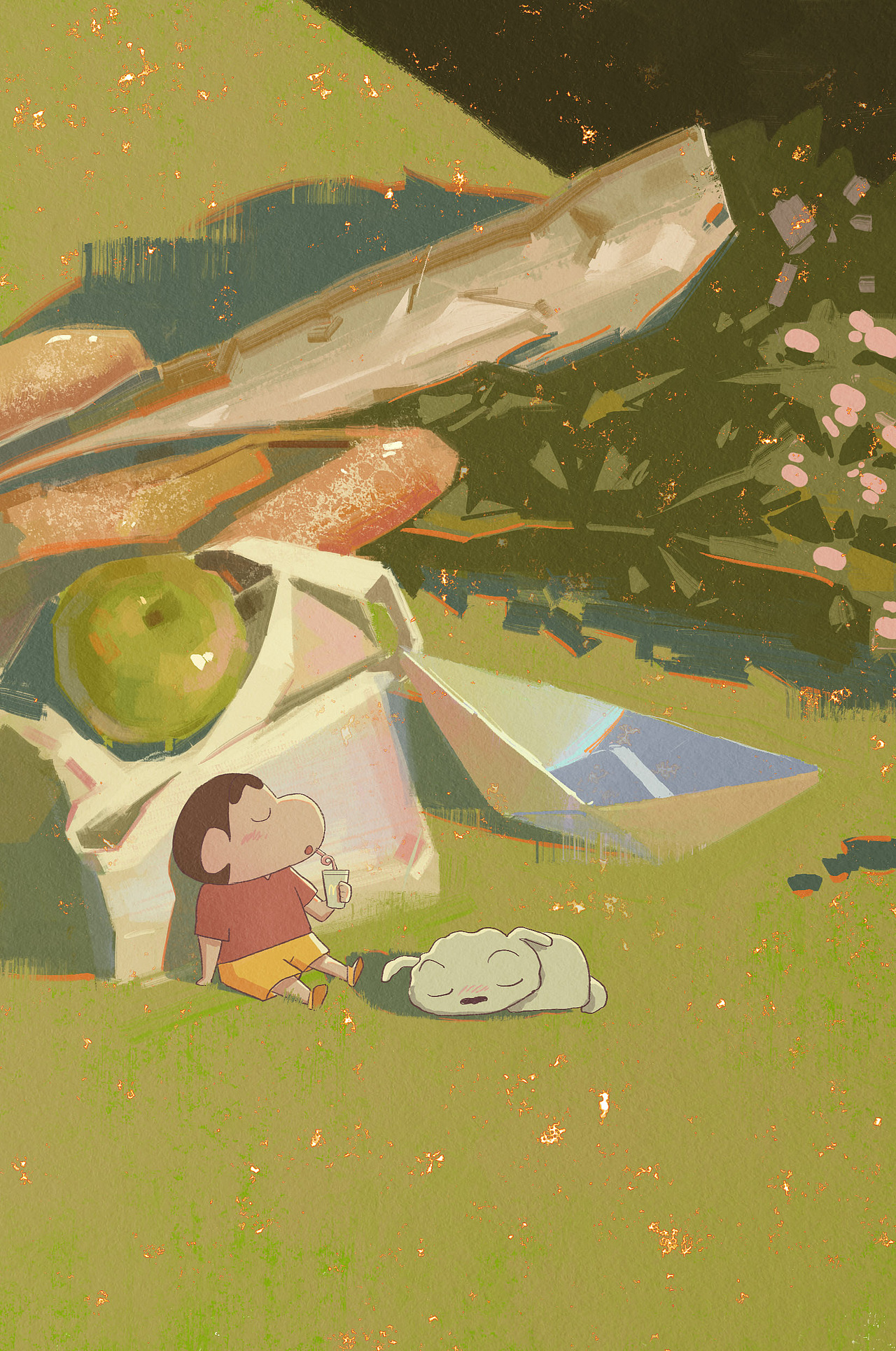 2021插画年终总结（图ZMjgyOTY5Nzk2） - 创作习作 - 站酷设计师Lewis丶y原创素材 - 站酷ZCOOL