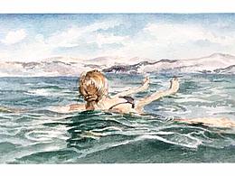 躺在水里看世界