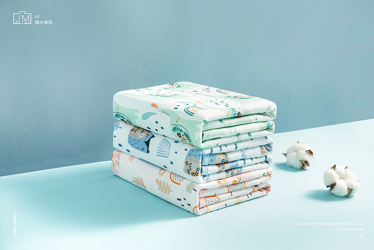 隔尿垫 静物摄影 | 母婴婴儿用品乳胶枕 电商产品摄影