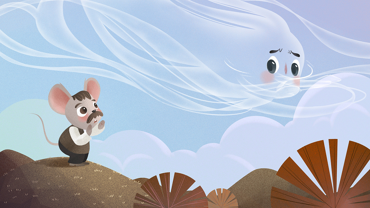 大耳狐英语系列插图 - 儿童故事绘本