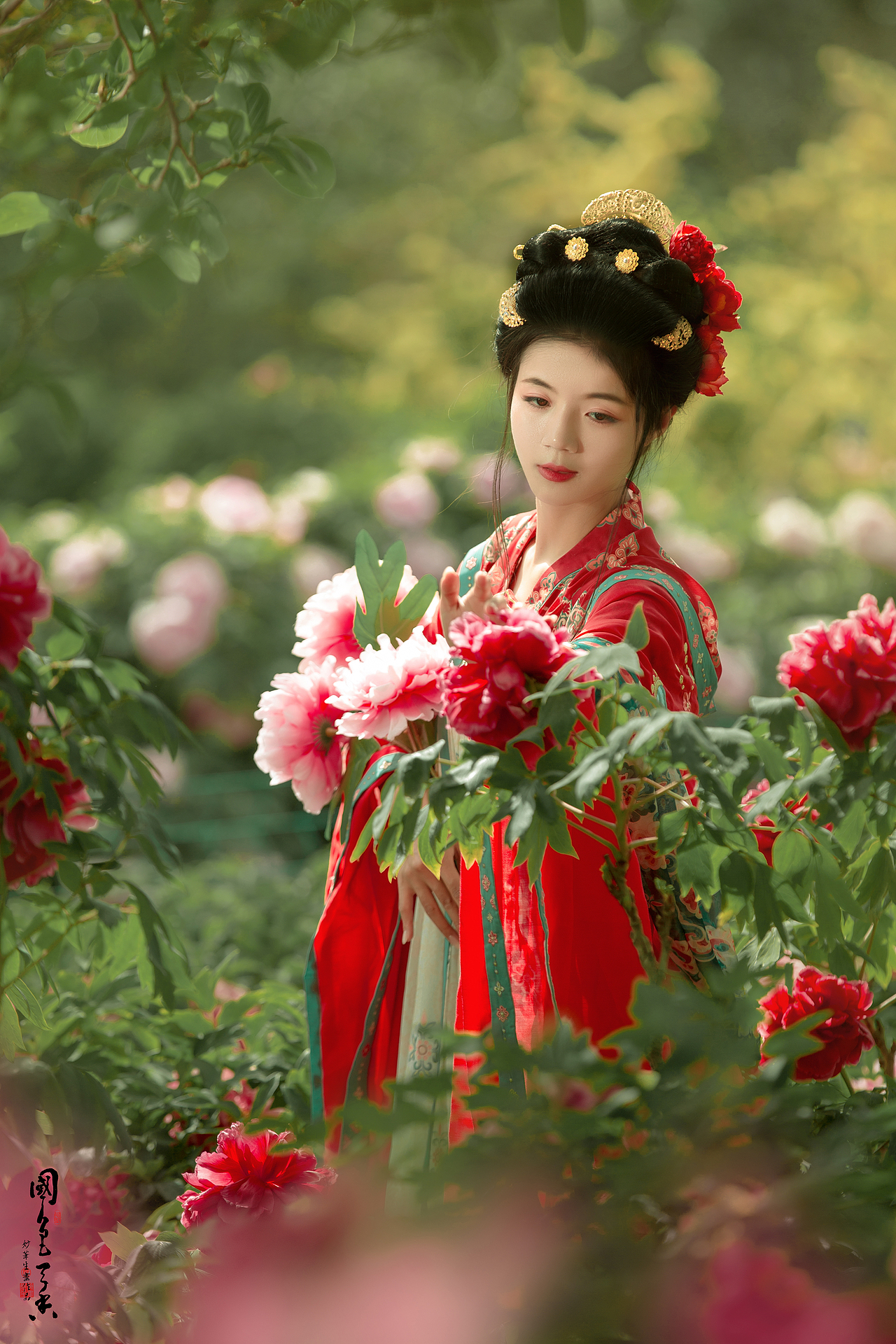 唯有牡丹真国色