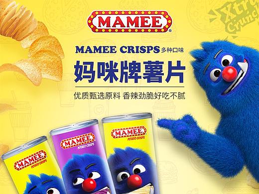 mamee薯片详情页