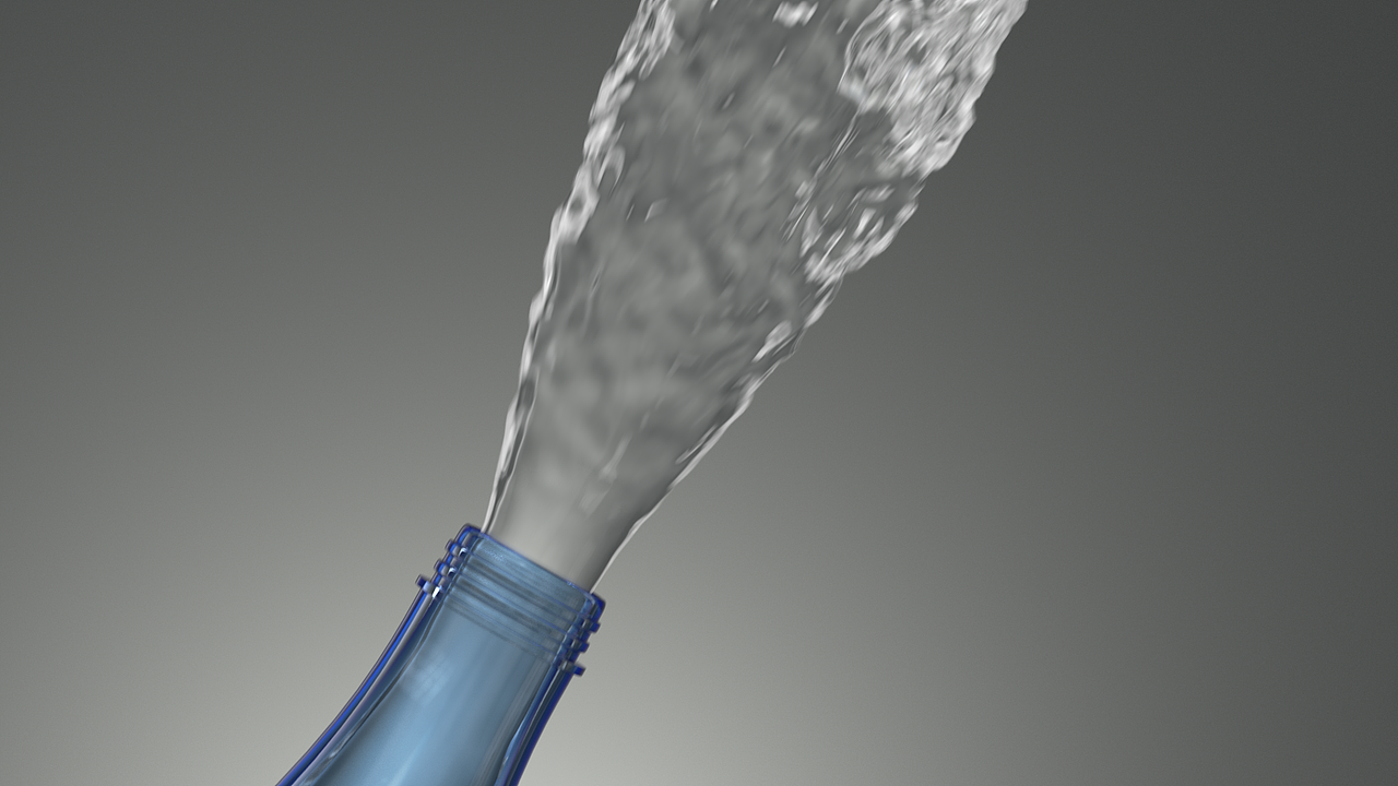 长白山天泉含气天然矿泉水 TVC