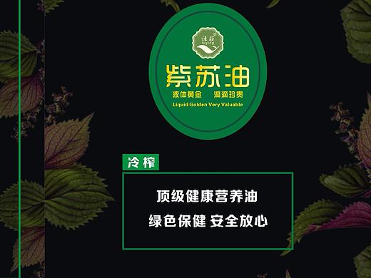 紫苏三折页