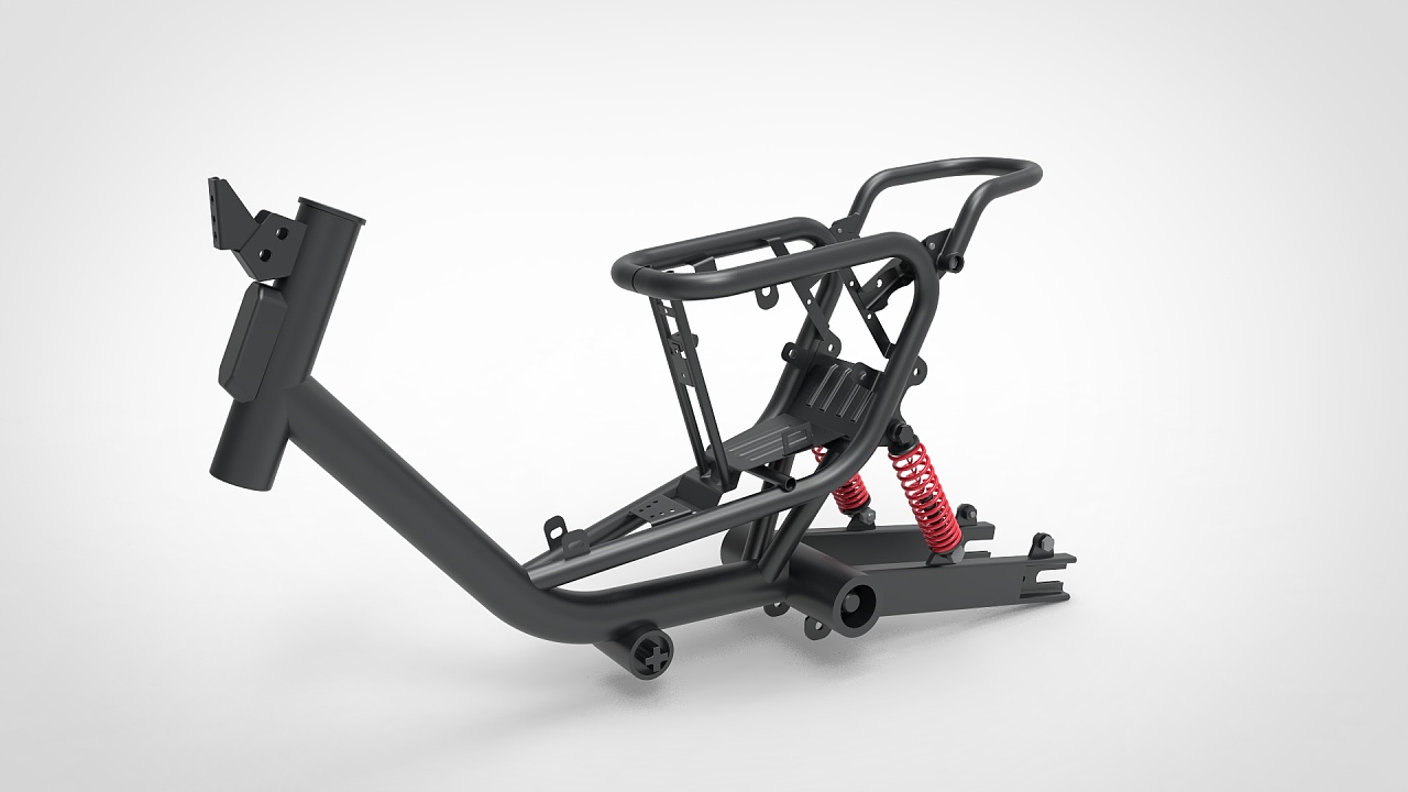 电动车车架 - 原创作品 - 站酷(zcool)