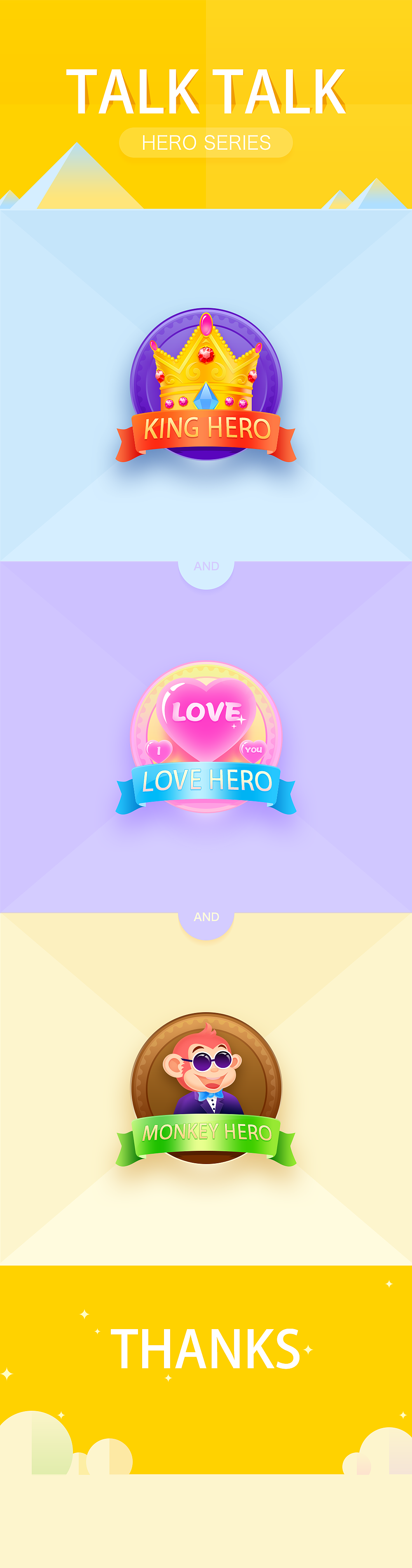 TALK TALK ICON HERO SERIES