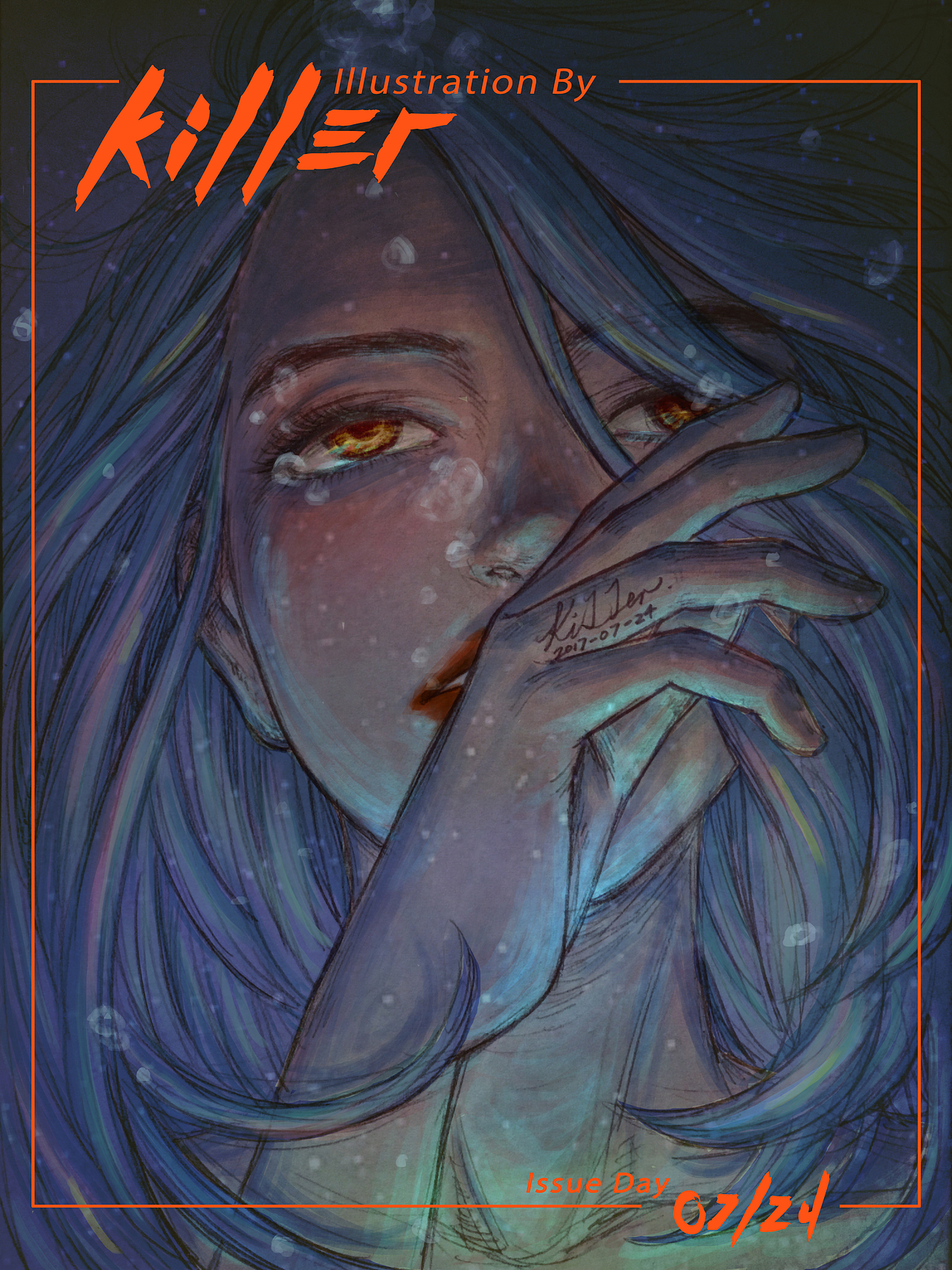Oo。（图ZODY0NTAzMjQ=） - 新锐潮流插画 - 站酷设计师_KiLLer原创素材 - 站酷ZCOOL