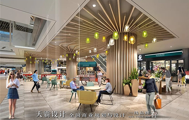 巩义建业百城天地：融入自然元素的商业空间设计欣赏（图ZMTMyNTQ2NzAw） - 建筑设计 - 站酷设计师专业购物中心设计原创素材 - 站酷ZCOOL