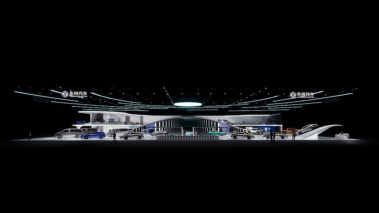 东风汽车_2021上海国际车展（图ZMjUyMTc0ODYw） - 其他三维 - 站酷设计师Andy_Kuang原创素材 - 站酷ZCOOL