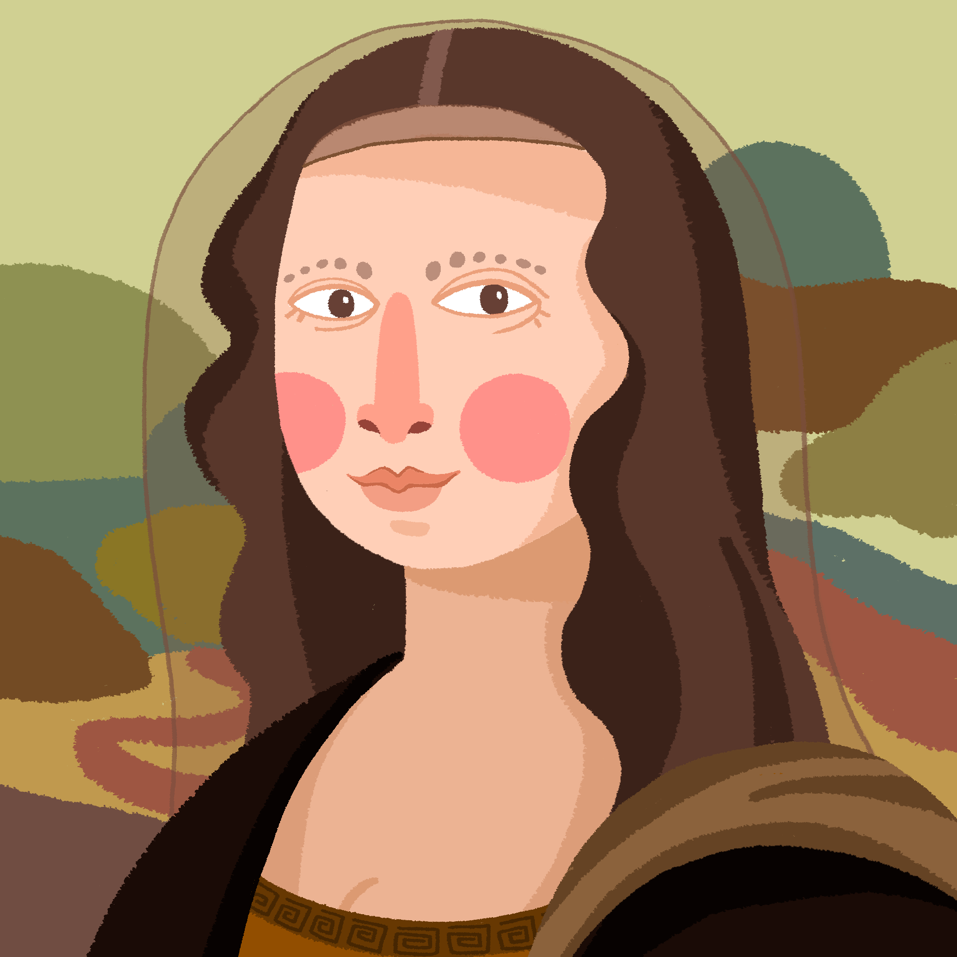 名人名画再创作