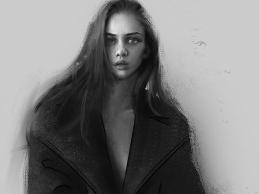 a gril