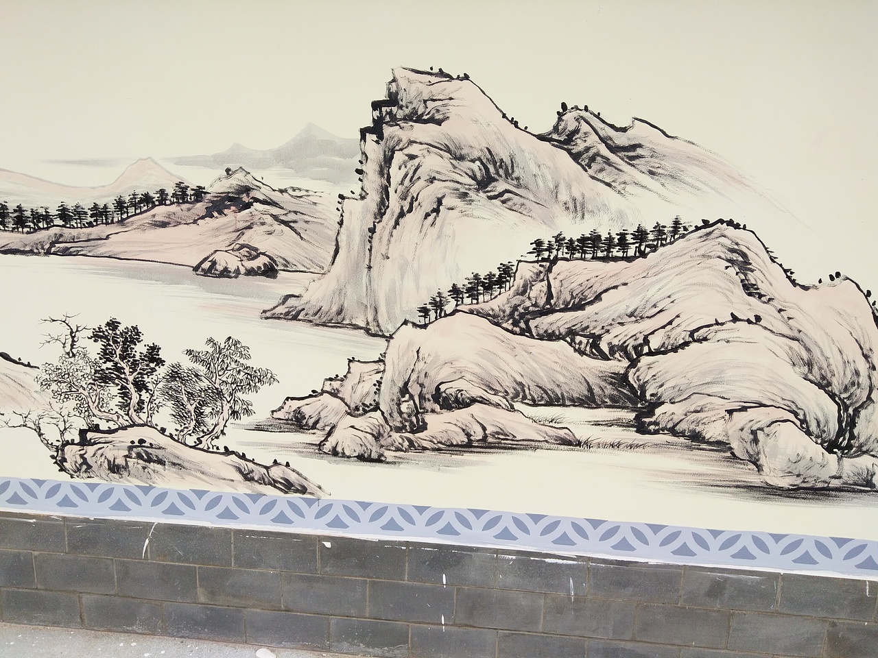 云南玉溪峨山大龙潭小学校园文化墙体彩绘（图ZMTIwNDc5ODgw） - 绘画 - 站酷设计师云南锦泰彩绘原创素材 - 站酷ZCOOL