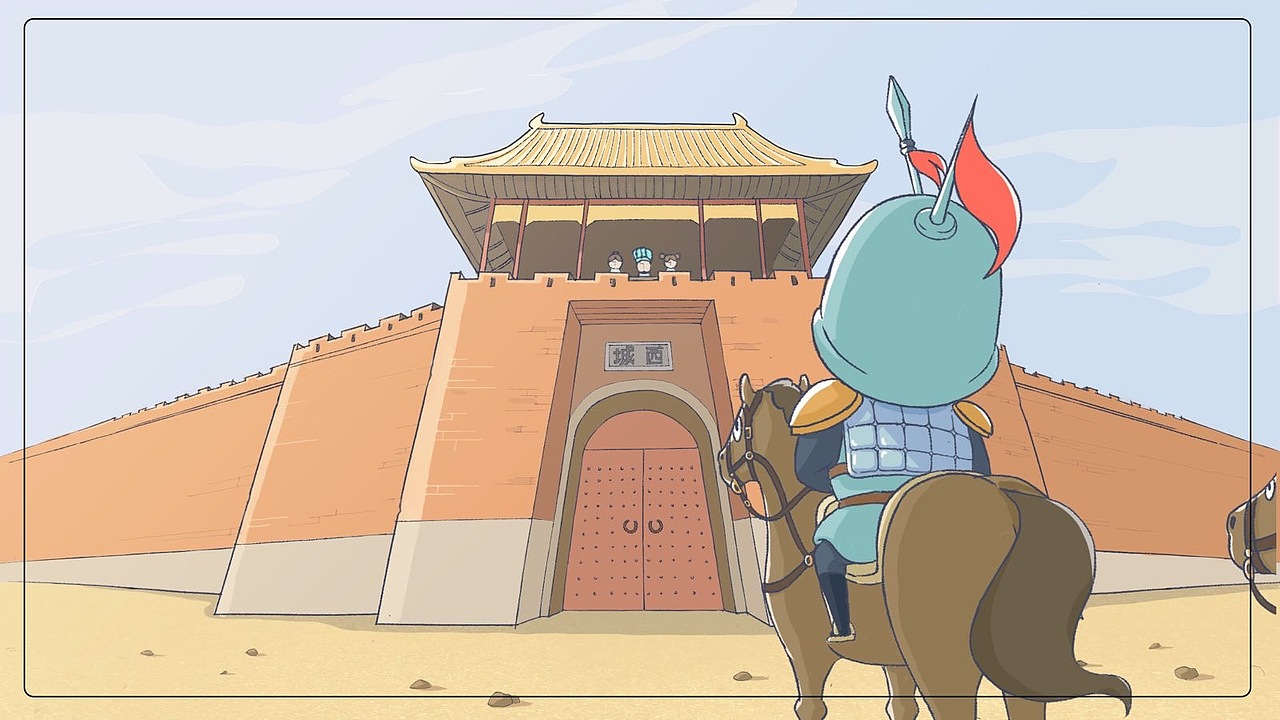 搞笑演绎空城计伊利奶品节动画短片一米天