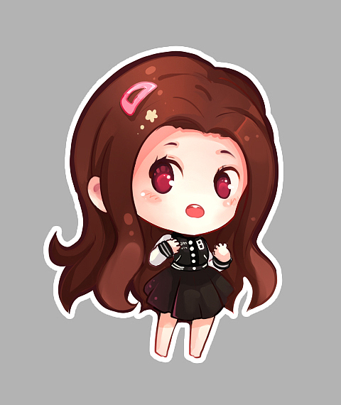 q版q萌头像全身绘制真人转动漫卡通绘制