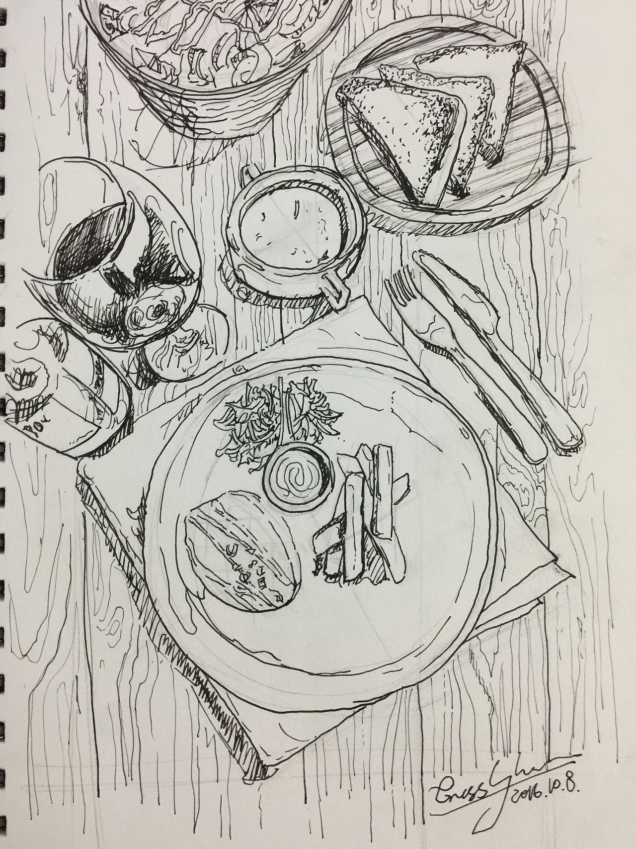 西餐|纯艺术|绘画|善旭criss_原创作品-站酷zcool