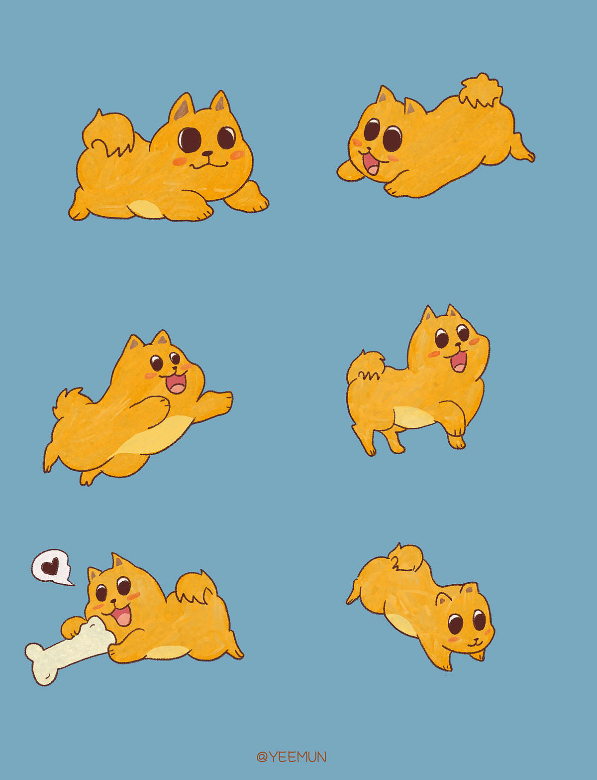 宠物喂养器皿图案设计