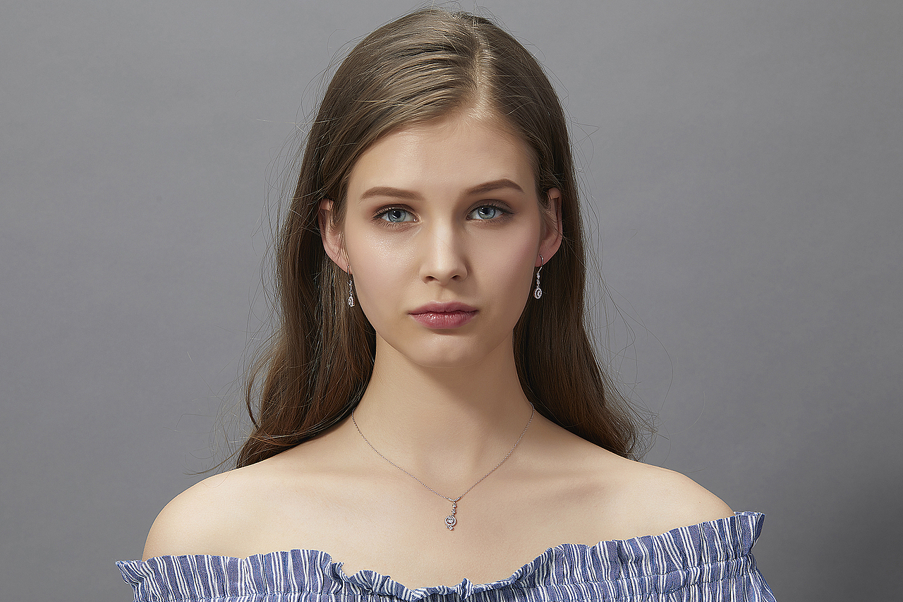 商业珠宝模特人像