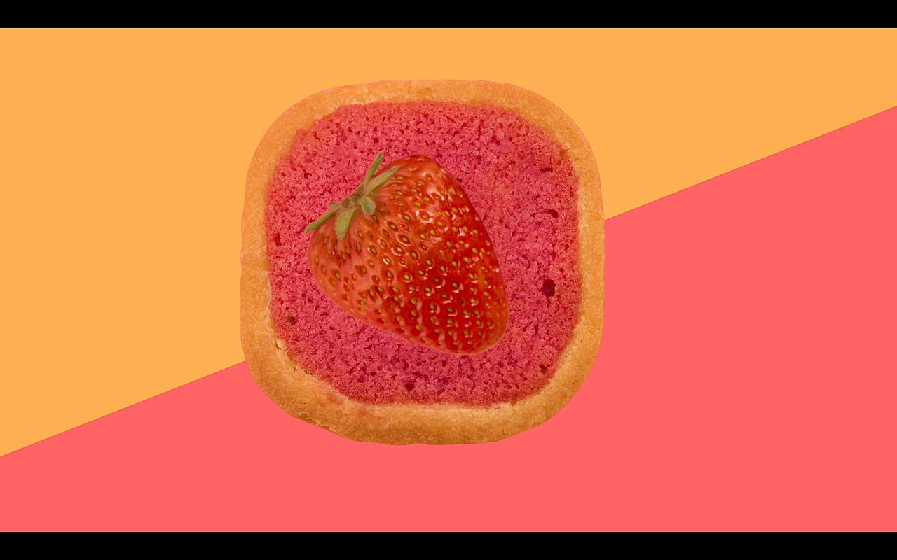 嘉华鲜花饼——草莓玫瑰塔