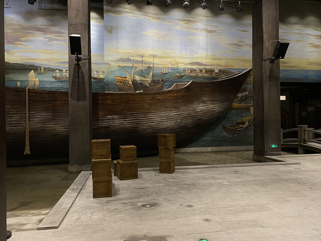 泉州美食城墙绘创作