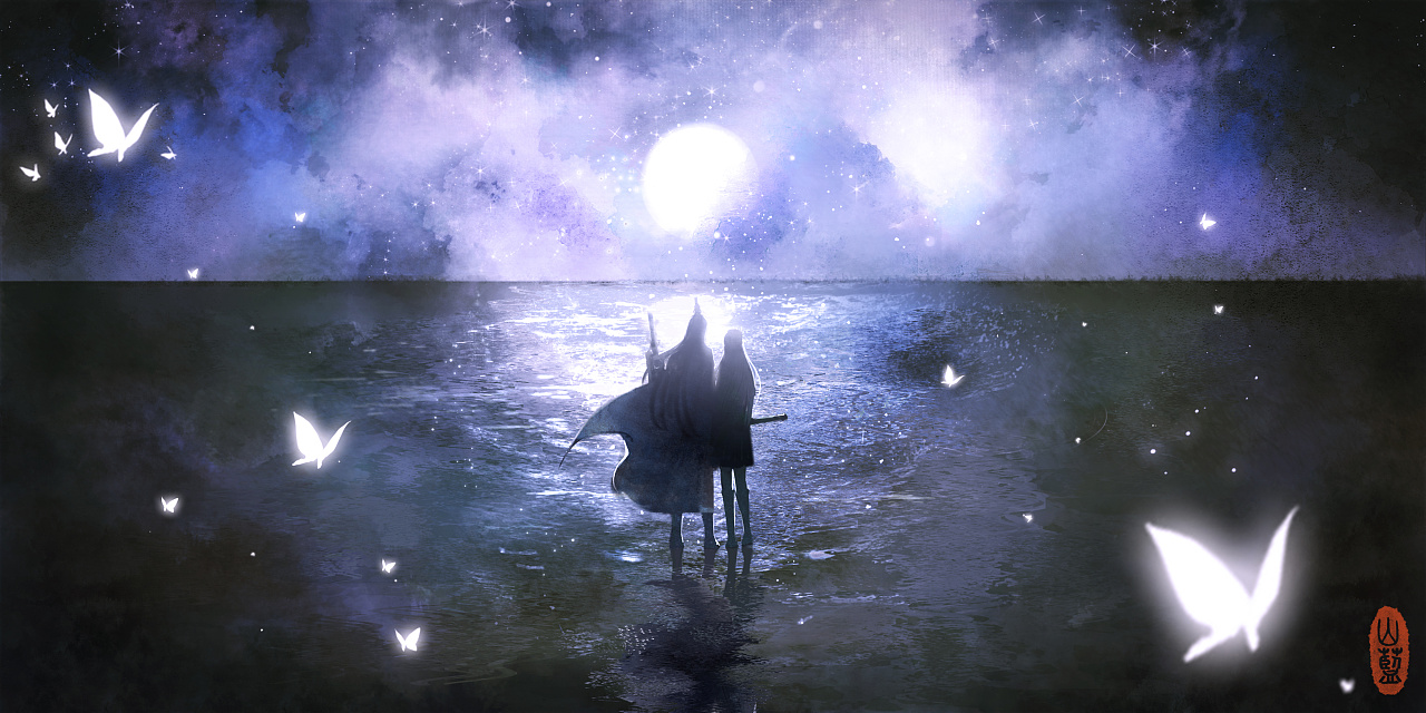 各种古风风景场景