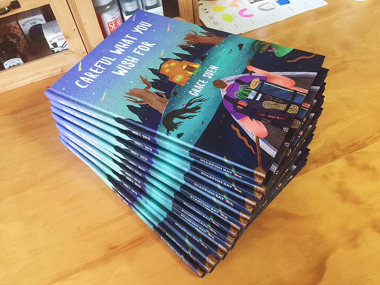 原创绘本《Careful What You Wish For》（图ZMjc3ODk3MTIw） - 绘本 - 站酷设计师老蟆原创素材 - 站酷ZCOOL