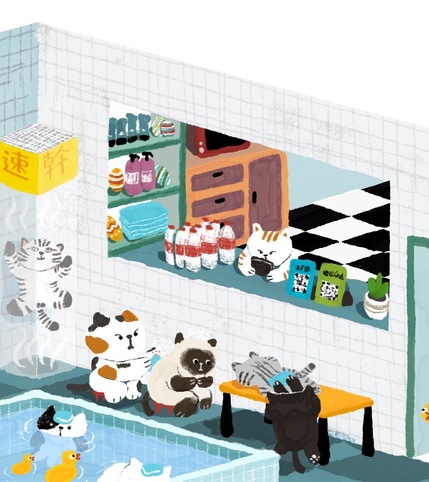 谁会不喜欢可爱的手绘风格手机壁纸