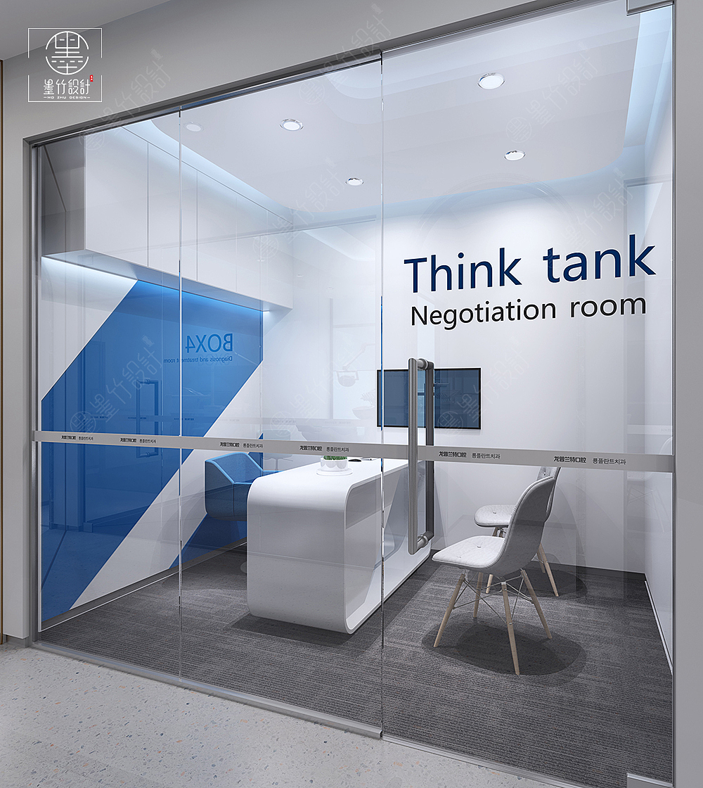 成都成人口腔诊所设计 - 龙普兰特口腔诊所设计赏析