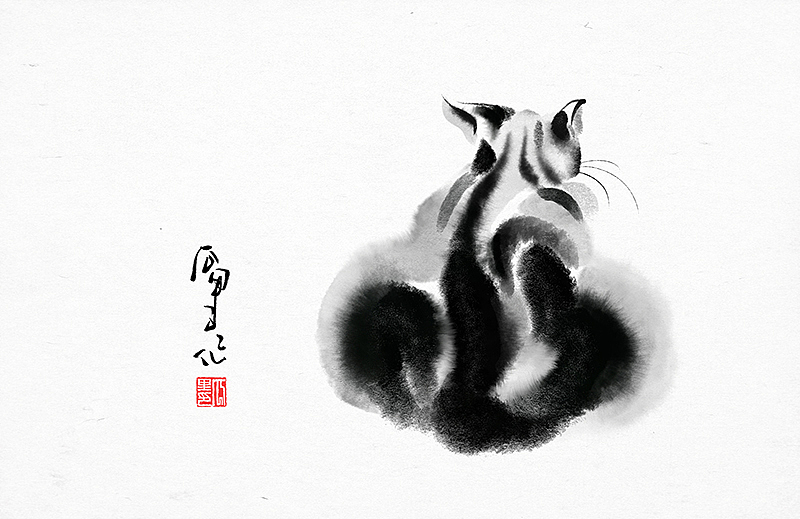 《瓜里撸猫》（图ZMjAwOTY4ODA0） - 创作习作 - 站酷设计师瓜里瓜里瓜里原创素材 - 站酷ZCOOL