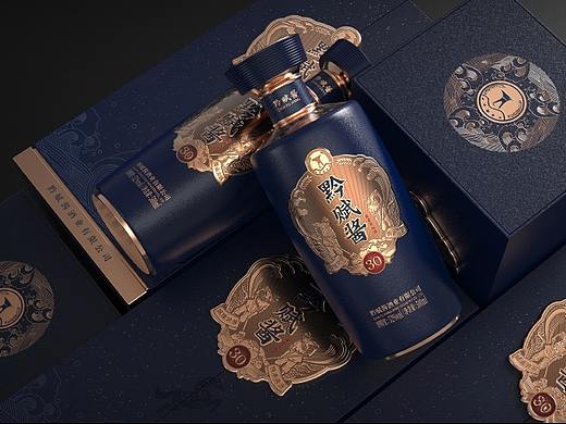 贵州酱香白酒包装设计-黔赋酱酒新产品设计