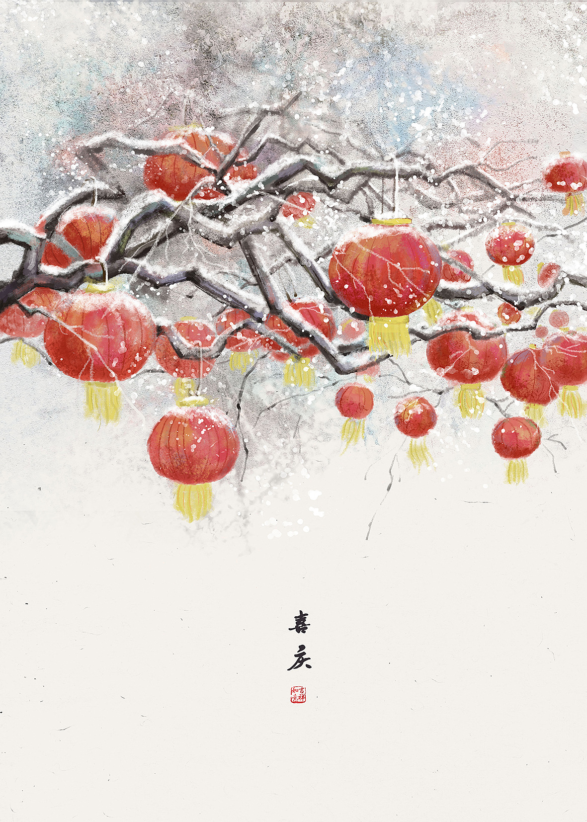 中国元素|插画|商业插画|霏霏阿霏_原创作品-站酷zcool