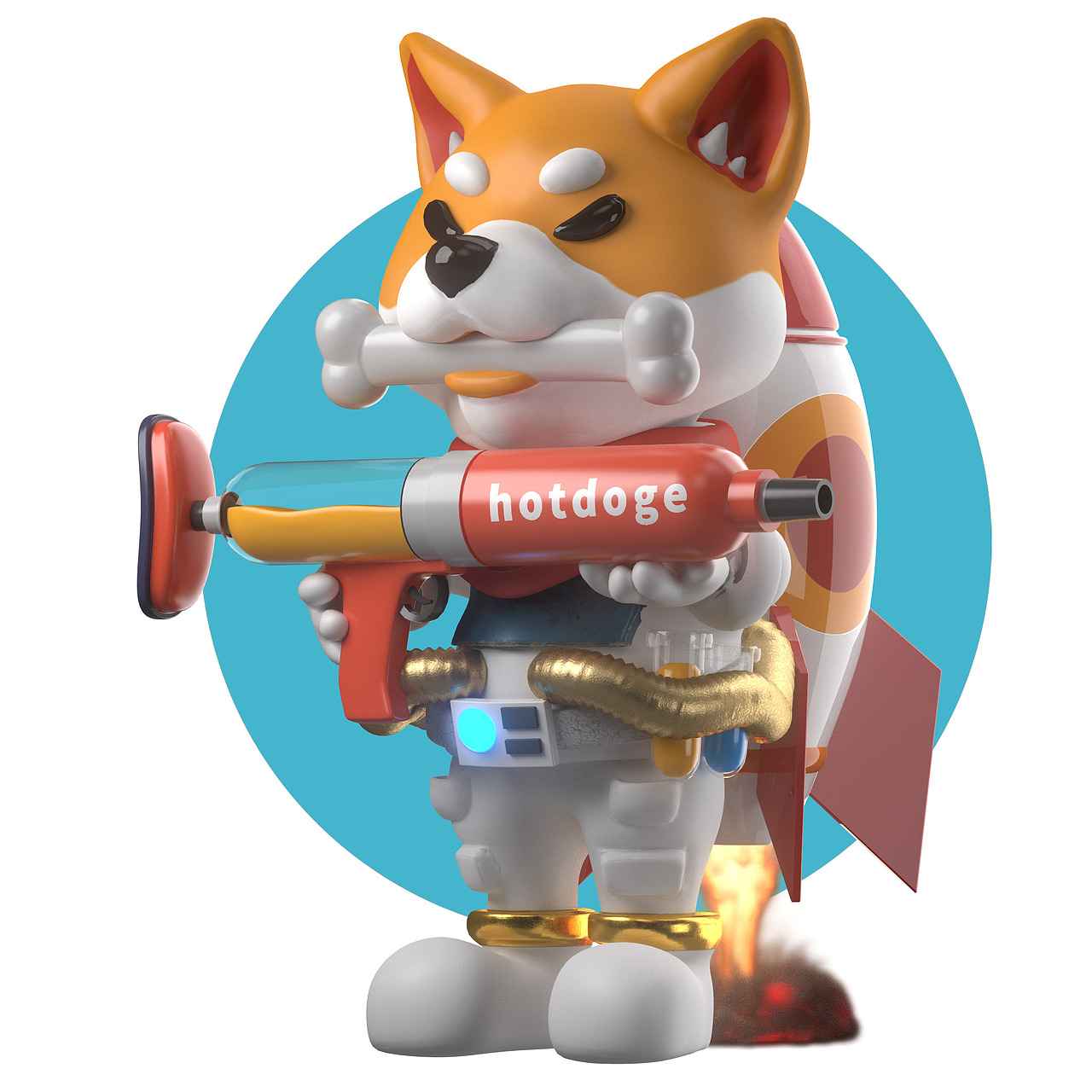 3d设定—热狗（图ZMjU3NjkzMTUy） - 动画/影视 - 站酷设计师ElomNicky原创素材 - 站酷ZCOOL