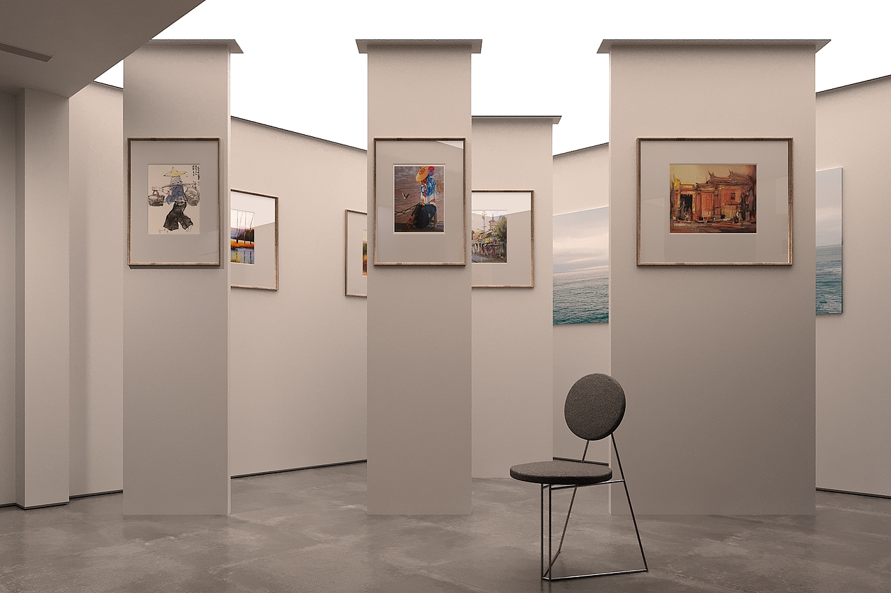 地下“美术馆”| 45°释放空间