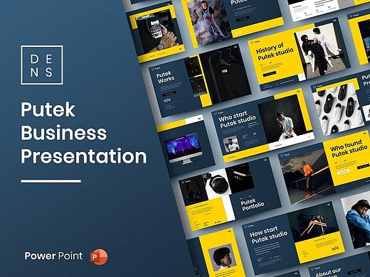 高端商业PPT设计