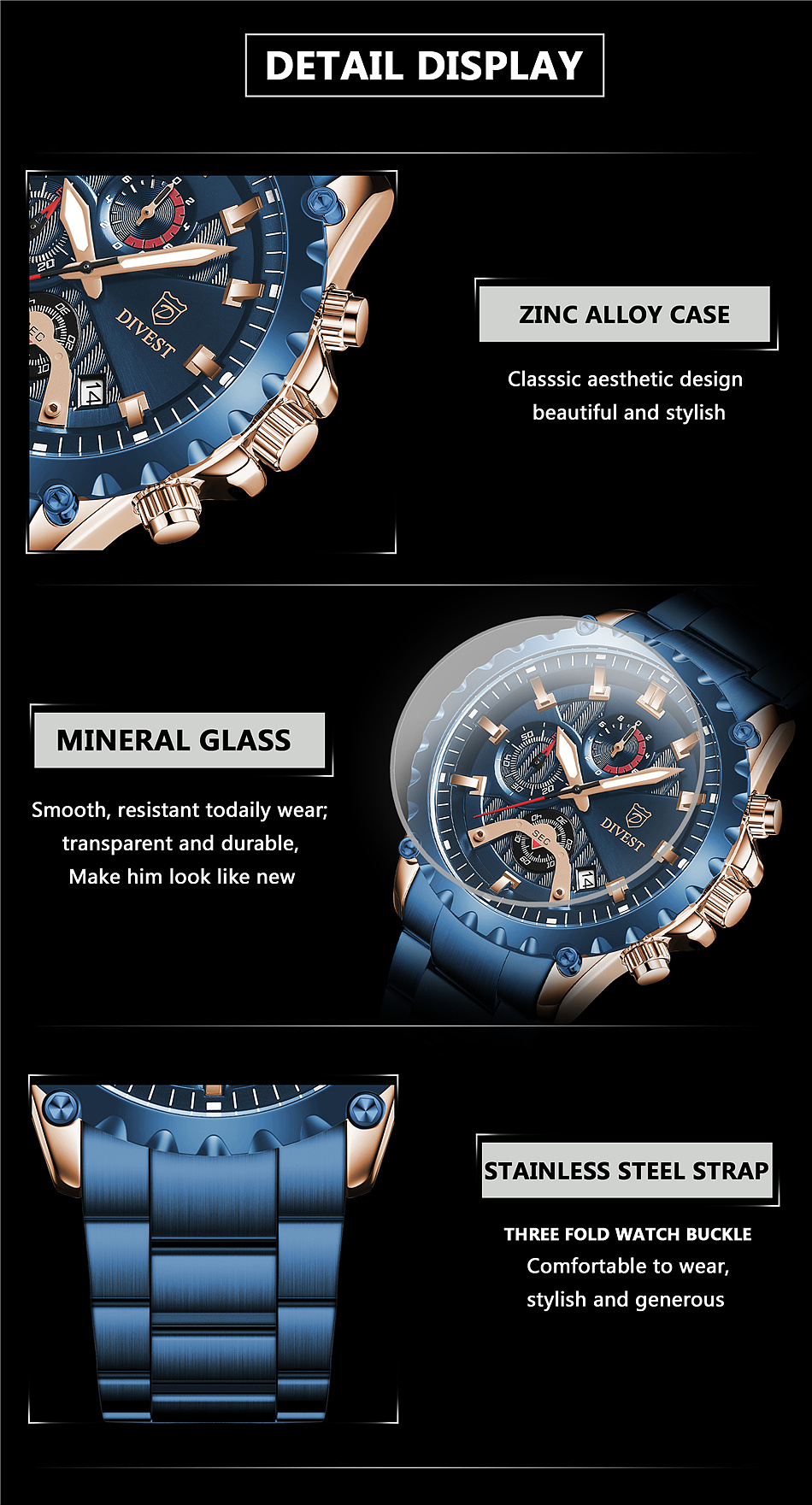 男士手表详情页