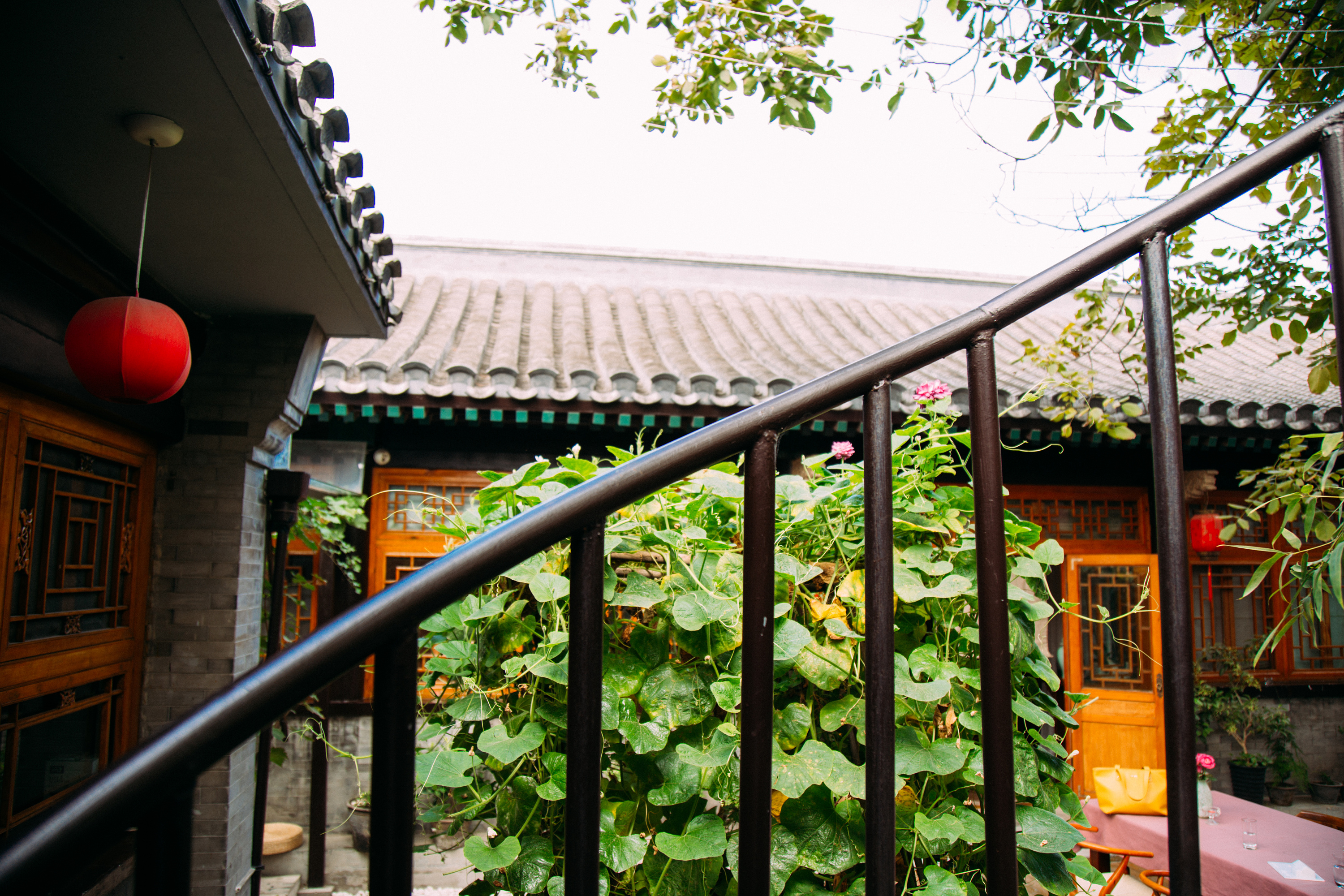 北京胡同里的四合院