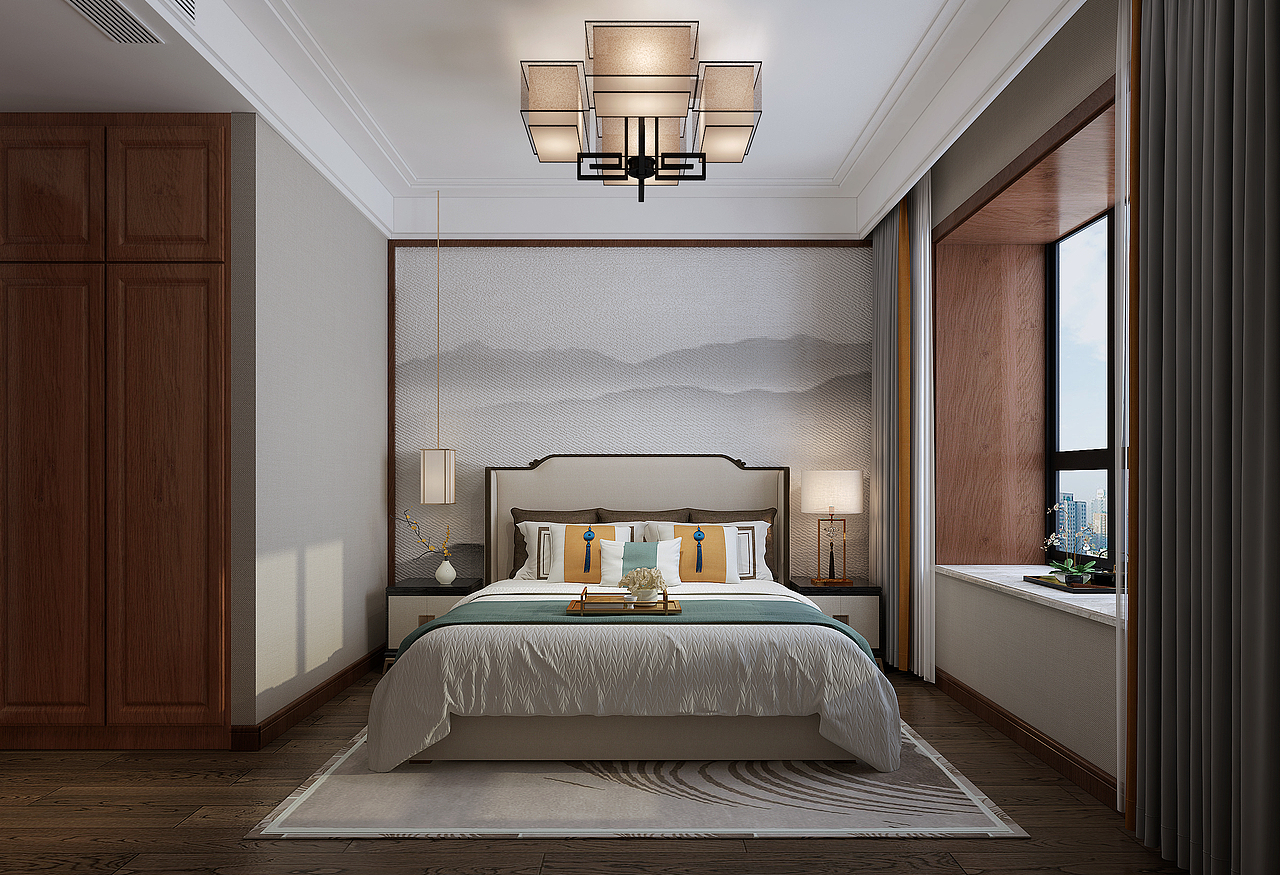 万泰装饰 公元九里159平新中式装修设计案例