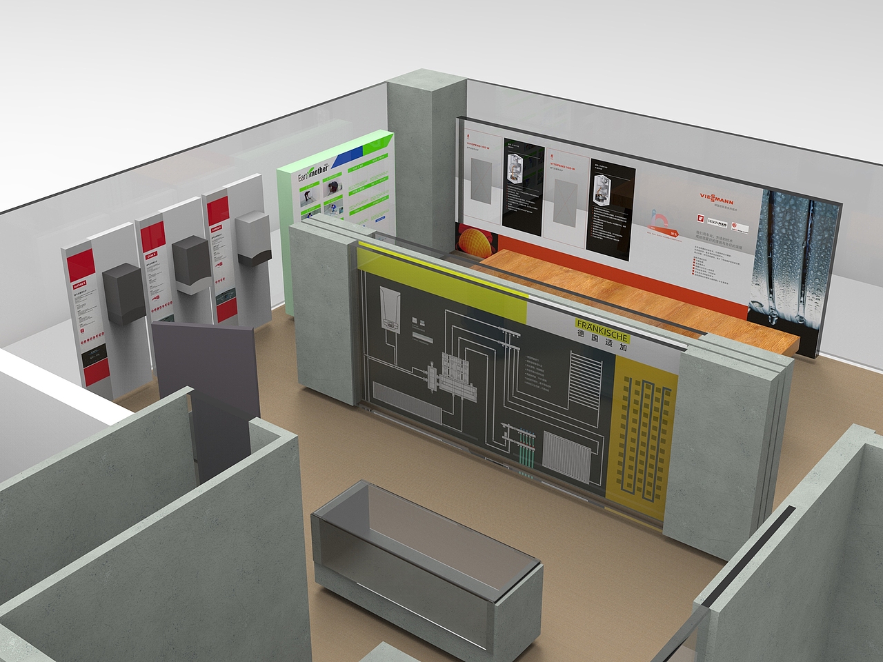 室内展示效果图（图ZMjE0NDYyMzAw） - 家装设计 - 站酷设计师韩汇雯原创素材 - 站酷ZCOOL