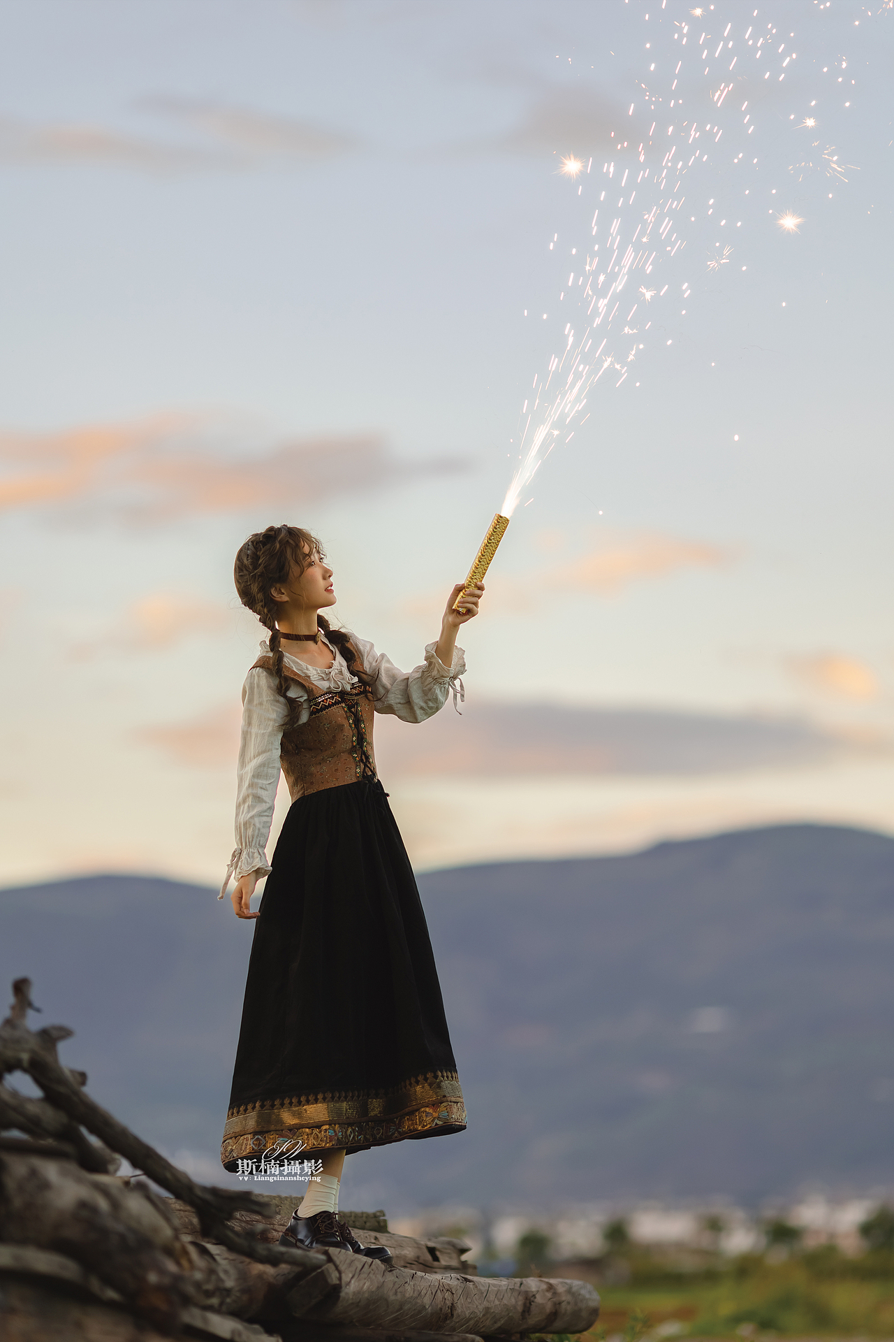 日落尤其浪漫，人间皆是温柔（图ZMzA0MDk5Nzg0） - 人像摄影 - 站酷设计师梁斯楠原创素材 - 站酷ZCOOL