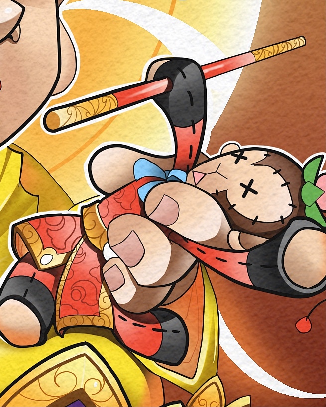 如来佛祖🙏🏼（图ZMjYxMTc0MDM2） - 儿童插画 - 站酷设计师正一琴绣原创素材 - 站酷ZCOOL