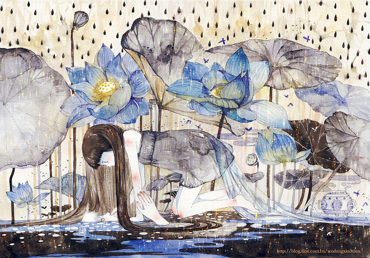 水彩（图ZMzAwODIzNzY=） - 商业插画 - 站酷设计师舞小仙原创素材 - 站酷ZCOOL