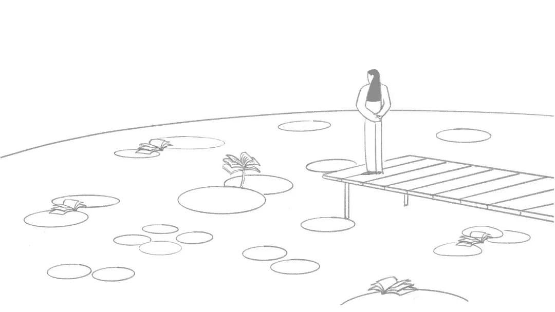 为大西洋海报绘制 | 《隔离生活中的阅读体验》