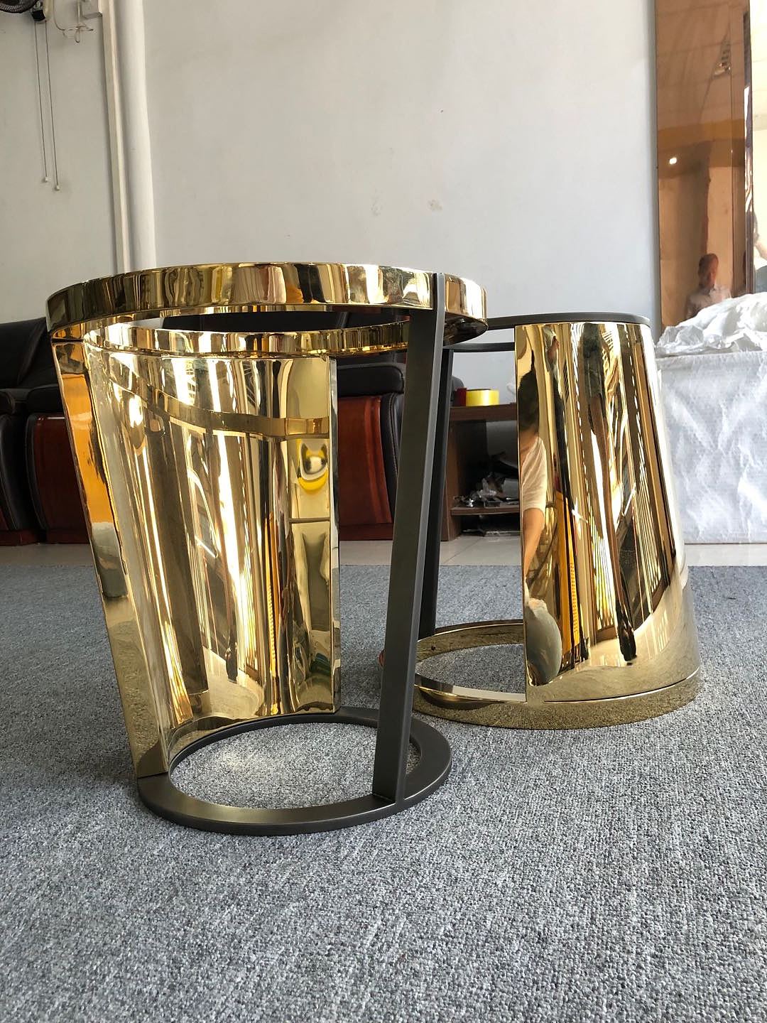 不锈钢茶杯艺术品景观雕塑 售楼处景观雕塑