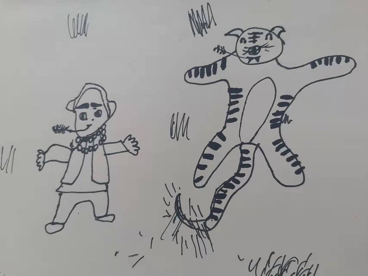 带着小妖去赶集---一禅系列作品同人创作大赛线稿