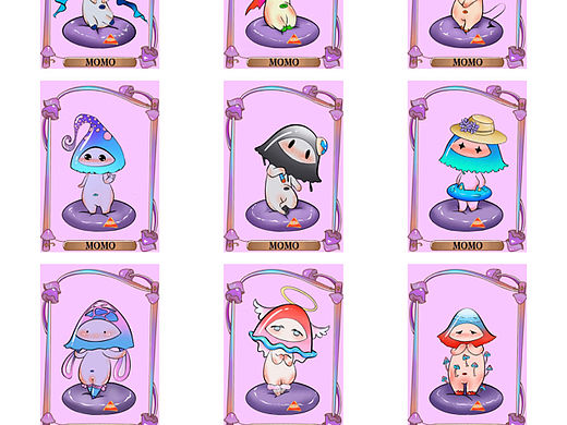 出一套nft成圖（個(gè)人主頁-ZNjI3MjAwNjQ=） - 藝術(shù)插畫 - 站酷設(shè)計(jì)師雪仔仔噠原創(chuàng)素材 - 站酷ZCOOL