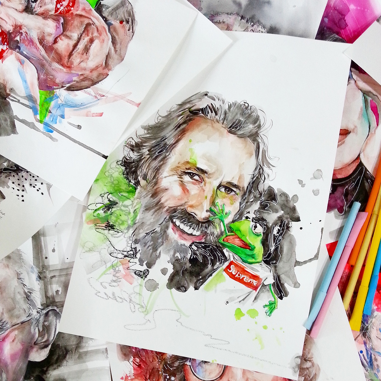 “乔布斯时代的苹果已经离我们渐行渐远。”——致今早没有悬念的发布会。（图ZMzM1NTg3NTY=） - 商业插画 - 站酷设计师任桃桃原创素材 - 站酷ZCOOL