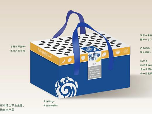 食当家品牌榴莲女士礼盒包装系列