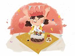 饭太稀风格的画学习创作