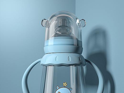 【c4d】奶瓶