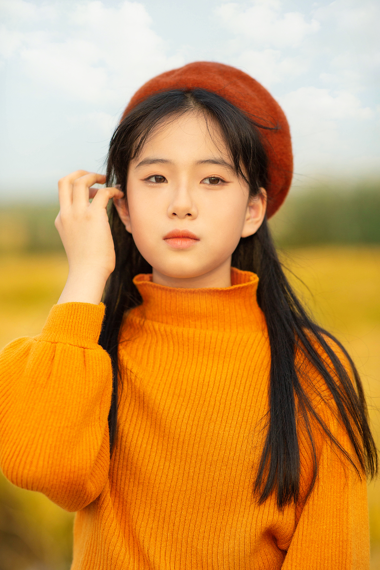 秋日稻田少女（图ZMzE5ODA2NTU2） - 人像摄影 - 站酷设计师一颗小崩豆儿原创素材 - 站酷ZCOOL